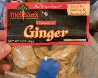 Zuckermenge drin Crystallized Ginger
