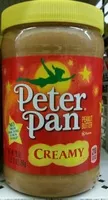 Sugar and nutrients in Peter pan