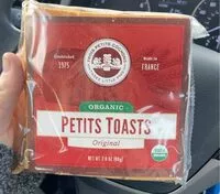 Quantité de sucre dans Three Little Pigs - Organic Petits Toasts, 80g (2.8oz)