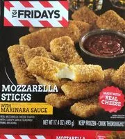 Gula dan nutrisi di dalamnya Tgi fridays