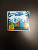 Suhkur ja toitained sees Challenge butter