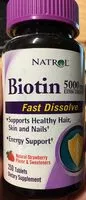Количество сахара в biotin