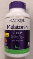 Количество сахара в Melatonin