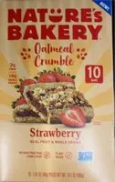 Amount of sugar in Oatmeal Crumble - Strawberry
