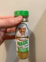 Sugar and nutrients in Magic seasoning blends inc