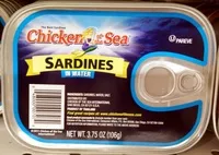 Zuckermenge drin Sardines in Water