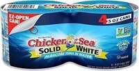 Zuckermenge drin Solid White Albacore Tuna In Water