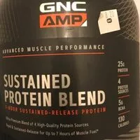 Suhkur ja toitained sees Gnc amp