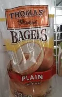Sokerin määrä sisällä Bagels Plain