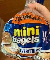Sokerin määrä sisällä Everything mini bagels