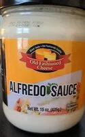 Suhkru kogus sees Alfredo sauce