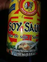 Zuckermenge drin soy sauce