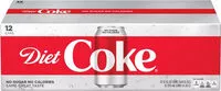 Zuckermenge drin Diet Coke
