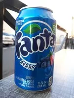 Sokerin määrä sisällä Fanta Berry