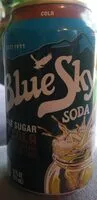 Sugar and nutrients in Blue sky cola