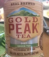 Sokerin määrä sisällä Diet green tea