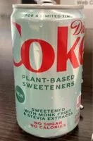 Zuckermenge drin Diet Coke Plant Based Sweeteners