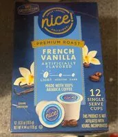 Sokerin määrä sisällä french vanilla