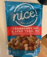 Sokerin määrä sisällä Trail mix