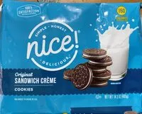 Suhkru kogus sees Original Sandwich Creme Cookies