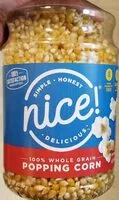 चीनी की मात्रा 100% Whole Grain Popping Corn