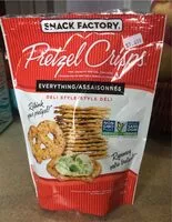 İçindeki şeker miktarı Pretzel crisp