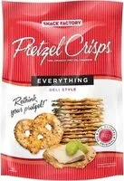 İçindeki şeker miktarı Pretzel Crisps Everything