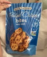 İçindeki şeker miktarı Pretzel Crisps bites sea salt