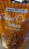 İçindeki şeker miktarı Pretzel crisps