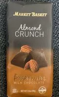 含糖量 Almond crunch milk chocolate