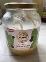 Suhkru kogus sees sauerkraut (organic)