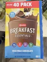 Sokerin määrä sisällä Breakfast essentials packets