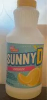 入っている砂糖の量 Sunny D Lemonade