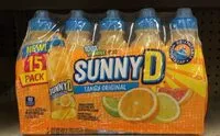 入っている砂糖の量 Tangy Original