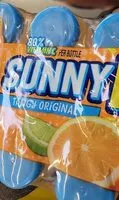 入っている砂糖の量 Sunny D