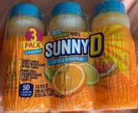 入っている砂糖の量 SunnyD