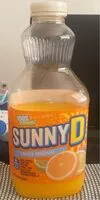 入っている砂糖の量 SunnyD