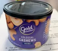 Sokerin määrä sisällä Colossal cashews