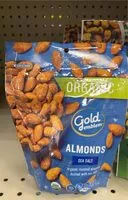 含糖量 Organic Almonds