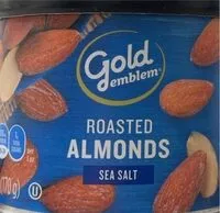 Sokerin määrä sisällä Roasted Almonds Sea Salt
