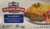 入っている砂糖の量 Classic pork sausage link
