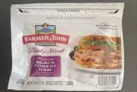 入っている砂糖の量 Black forest ham
