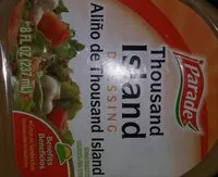 Suhkru kogus sees parade thousand island dressing