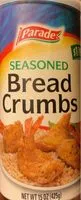 Suhkru kogus sees Seasoned Bread Crumbs