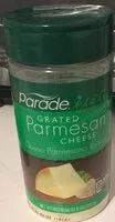 Suhkru kogus sees Grated Parmesan Cheese