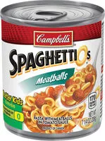 चीनी की मात्रा Spaghettios Meatballs