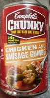 Quantité de sucre dans Campbell's soup chicken & sausage