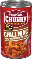 Cantidad de azúcar en Chunky Chili Mac