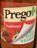 含糖量 Prego Traditional Hidden Super Veggies