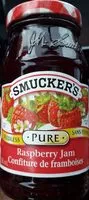 Zuckermenge drin Confiture de framboise